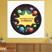 Toile Protégez Vos Probiotiques Microbiomiques Pour La S (Insitu(Salon))