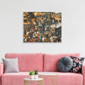 Toile Proverbes flamands (Insitu(Salon))