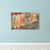 Toile Providence, Rhode Island - Scènes de grandes lettr (Insitu (Plancher de Bois))