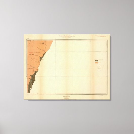 Toile Province de la Nouvelle-Écosse Île du Cap-Breton 2 (Recto)