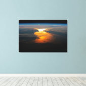 Toile Provinces Canadiennes De Terre-Neuve-Et-Labrador. (Insitu (Plancher de Bois))