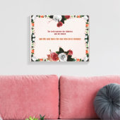 Toile Psalm 11:5, No Violence (Insitu(Salon))