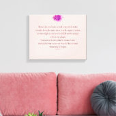 Toile Psalm 1, Flower, (Insitu(Salon))