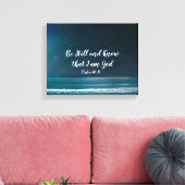 Toile Psalm Be Still and Know I Am God (Insitu(Salon))