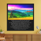 Toile Psaume 121 (Insitu(Salon))