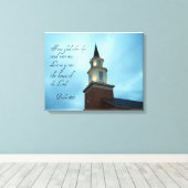 Toile Psaume 122:1 (Insitu (Plancher de Bois))