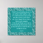 Toile Psaume 133 (Recto)