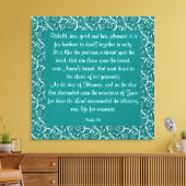 Toile Psaume 133 (Insitu(Salon))