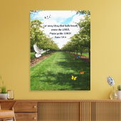 Toile Psaume 150:6 (Insitu(Salon))