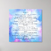 Toile Psaume 23 (Recto)