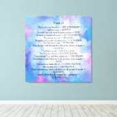 Toile Psaume 23 (Insitu (Plancher de Bois))