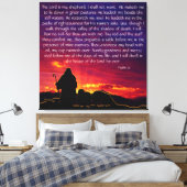 Toile Psaume 23 (Insitu(Chambre))