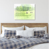 Toile Psaume 23 Le Seigneur Est Mon Berger (Insitu(Chambre))