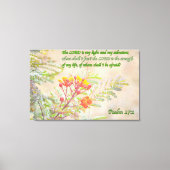 Toile Psaume 27 (Recto)