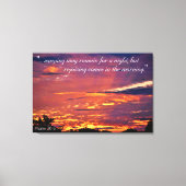 Toile Psaume 30:5 Canvas Art (Recto)