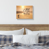 Toile Psaume 30:5 Joie arrive le matin Bible Verse (Insitu(Chambre))