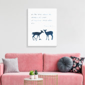 Toile Psaume 42 1 Like A Deer Pants For Water (Insitu(Salon))