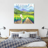 Toile Psaume 46:10 (Insitu(Chambre))