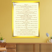 Toile Psaume 91 (Insitu(Salon))