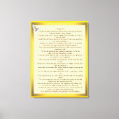 Toile Psaume 91 (Recto)