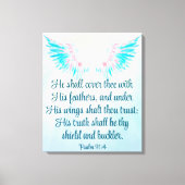 Toile Psaume 91:4 (Recto)