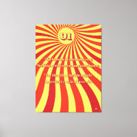Psaume 91 No Harm Retro Vintage Été Sunburst