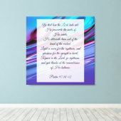 Toile Psaume 97:10-12 (Insitu (Plancher de Bois))