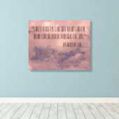 Toile Psaume biblique 94:19 Belle peinture Sky (Insitu (Plancher de Bois))