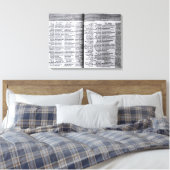 Toile Psaume de David : Psalterim Octaplums, 1516 (Insitu(Chambre))