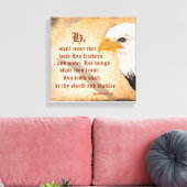 Toile Psaumes 91:4 (Insitu(Salon))