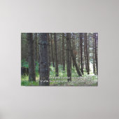 Toile Psaumes 96:12 Inspirational (Recto)