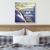 Toile Psaumes : Quand mon coeur est écrasé Verse (Insitu(Chambre))