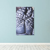 Toile Psilomelane, un minerai de manganèse, Michigan, US (Insitu (Plancher de Bois))