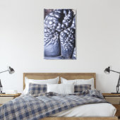 Toile Psilomelane, un minerai de manganèse, Michigan, US (Insitu(Chambre))