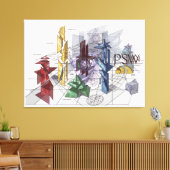 Toile PSW — le mot d'état. (Insitu(Salon))