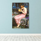 Toile Psyche Ouverture de la boîte d'or peinture de la c (Insitu (Plancher de Bois))