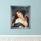 Toile Psyche par Jean-Baptiste Greuze (Insitu (Plancher de Bois))