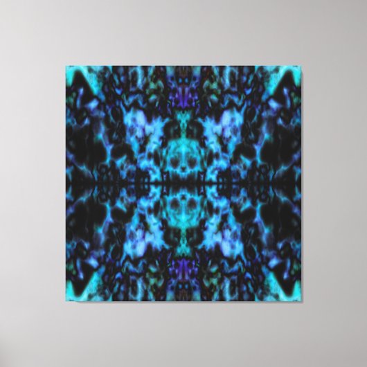 Toile Psychédélic kaleidoscope (Recto)