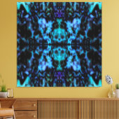Toile Psychédélic kaleidoscope (Insitu(Salon))