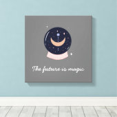 Toile Psychologie du ballon cristal (Insitu (Plancher de Bois))