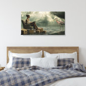 Toile Psychologie héron (Insitu(Chambre))