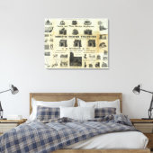 Toile Publicité avec plan du guide (Insitu(Chambre))