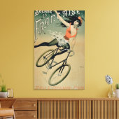 Toile Publicité d'affiche "Societe La Francaise", Paris (Insitu(Salon))