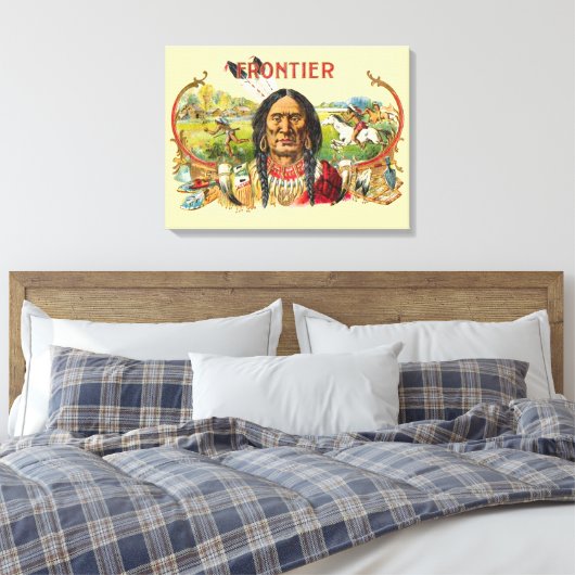 Toile Publicité de cigar Frontier (Insitu(Chambre))
