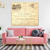 Toile Publicité New York (Insitu(Salon))