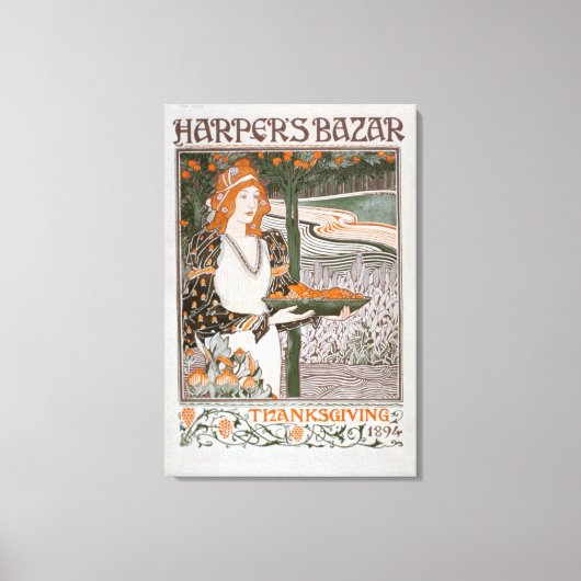 Toile Publicité pour l'édition Thanksgiving de 'Har (Recto)