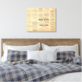 Toile Publicité pour l'huile (Insitu(Chambre))