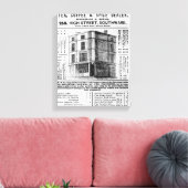 Toile Publicité pour Robert Jones, Tea (Insitu(Salon))