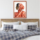 Toile Publicité vintage au chocolat Requetta (Insitu(Chambre))