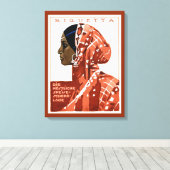 Toile Publicité vintage au chocolat Requetta (Insitu (Plancher de Bois))